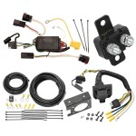 Trailer Hitch 7 Way RV Wiring Kit For 05-07 Chrysler 300 C 08-10 Chrysler 300 Plug Prong Pin Brake Control Ready