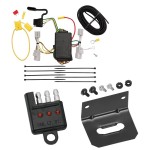 Trailer Wiring and Bracket w/ Light Tester For 06-12 Toyota RAV4 08-10 Sequoia Plug & Play 4-Flat Harness