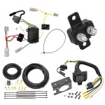 Trailer Wiring and Bracket w/ Light Tester For 06-07 Honda Accord Coupe Plug & Play 4-Flat Harness