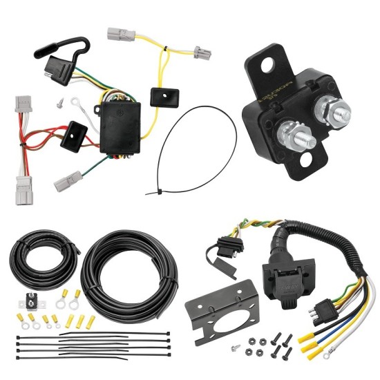 Trailer Wiring and Bracket w/ Light Tester For 06-07 Honda Accord Coupe Plug & Play 4-Flat Harness