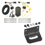 Trailer Wiring and Bracket For 2012 Chevrolet Captiva Sport 08-09 Saturn Vue 4-Plug & Play 4-Flat Harness