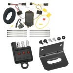 Trailer Wiring and Bracket w/ Light Tester For 2012 Chevrolet Captiva Sport 08-09 Saturn Vue Plug & Play 4-Flat Harness