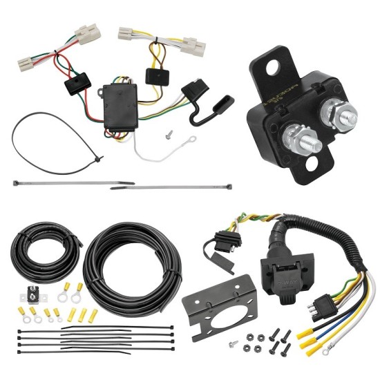 Trailer Hitch 7 Way RV Wiring Kit For 11-20 KIA Optima 07-09 Amanti Plug Prong Pin Brake Control Ready