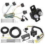 Trailer Hitch 7 Way RV Wiring Kit For 08-11 Ford Focus Plug Prong Pin Brake Control Ready