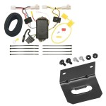 Trailer Wiring and Bracket For 09-13 Toyota Corolla Plug & Play 4-Flat Harness