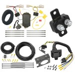 Trailer Hitch 7 Way RV Wiring Kit For 09-13 Toyota Matrix 09-10 Pontiac Vibe 11-15 Scion xB Plug Prong Pin Brake Control Ready