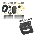 Trailer Wiring and Bracket For 08-10 Volvo V70 Wagon Plug & Play 4-Flat Harness