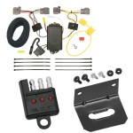 Trailer Wiring and Bracket w/ Light Tester For 08-10 Volvo V70 Wagon Plug & Play 4-Flat Harness