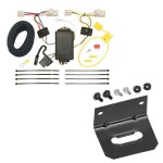 Trailer Wiring and Bracket For 08-11 Subaru Impreza 4 Dr. Sedan Plug & Play 4-Flat Harness