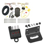 Trailer Wiring and Bracket w/ Light Tester For 08-11 Subaru Impreza 4 Dr. Sedan Plug & Play 4-Flat Harness