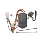 Trailer Wiring and Bracket w/ Light Tester For 16-24 Subaru Crosstrek 13-15 XV Except Hybrid 09-24 Forester 10-25 Outback Wagon Plug & Play 4-Flat Harness