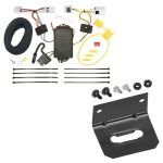 Trailer Wiring and Bracket For 07-24 Nissan Altima 04-14 Maxima 07-12 Sentra Plug & Play 4-Flat Harness