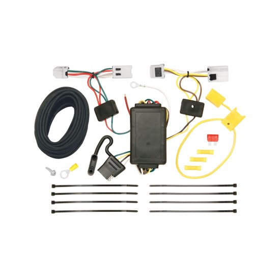 Trailer Hitch Wiring Harness Kit For 07-24 Nissan Altima 04-14 Maxima 07-12 Sentra Plug & Play