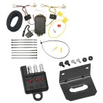 Trailer Wiring and Bracket w/ Light Tester For 14-21 Mitsubishi Outlander 11-12 Toyota Avalon 10-11 Camry 07-11 Camry Hybrid 09-16 Venza Plug & Play 4-Flat Harness