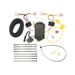 Trailer Wiring and Bracket w/ Light Tester For 14-21 Mitsubishi Outlander 11-12 Toyota Avalon 10-11 Camry 07-11 Camry Hybrid 09-16 Venza Plug & Play 4-Flat Harness