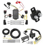 Trailer Hitch 7 Way RV Wiring Kit For 10-11 Chevrolet Camaro Plug Prong Pin Brake Control Ready