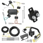 Trailer Hitch 7 Way RV Wiring Kit For 04-08 Acura TL Plug Prong Pin Brake Control Ready