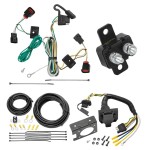 Trailer Hitch 7 Way RV Wiring Kit For 09-12 Volkswagen Routan Plug Prong Pin Brake Control Ready