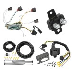 Trailer Hitch 7 Way RV Wiring Kit For 2010 Dodge Journey Plug Prong Pin Brake Control Ready