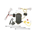 Trailer Wiring and Bracket For 04-11 Toyota Prius 12-15 Prius Plug-In Plug & Play 4-Flat Harness