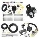 Trailer Hitch 7 Way RV Wiring Kit For 11-13 Kia Sorento Plug Prong Pin Brake Control Ready