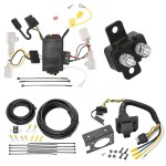 Trailer Hitch 7 Way RV Wiring Kit For 10-12 Lexus HS250h Hybrid Plug Prong Pin Brake Control Ready