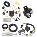 Trailer Hitch 7 Way RV Wiring Kit For 11-16 Kia Sportage Plug Prong Pin Brake Control Ready