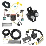 Trailer Hitch 7 Way RV Wiring Kit For 07-10 Volkswagen Passat Wagon Plug Prong Pin Brake Control Ready