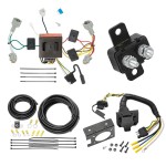 Trailer Hitch 7 Way RV Wiring Kit For 11-17 Nissan Quest Plug Prong Pin Brake Control Ready