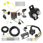 Trailer Hitch 7 Way RV Wiring Kit For 11-18 Volkswagen Jetta Sedan Plug Prong Pin Brake Control Ready