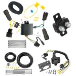 Trailer Hitch 7 Way RV Wiring Kit For 13-20 Ford Fusion Plug Prong Pin Brake Control Ready