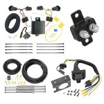 Trailer Hitch 7 Way RV Wiring Kit For 14-21 KIA Sorento w/ I4 Engine Plug Prong Pin Brake Control Ready