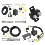 Trailer Hitch 7 Way RV Wiring Kit For 12-17 Hyundai Azera Plug Prong Pin Brake Control Ready