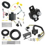 Trailer Hitch 7 Way RV Wiring Kit For 13-17 Honda Accord Without LED Taillights Plug Prong Pin Brake Control Ready