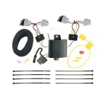 Trailer Wiring and Bracket w/ Light Tester For 20-24 Ford Explorer 10-19 Taurus 13-16 Lincoln MKS Plug & Play 4-Flat Harness