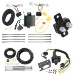 Trailer Hitch 7 Way RV Wiring Kit For 09-14 Lexus IS350 09-13 IS250 Plug Prong Pin Brake Control Ready