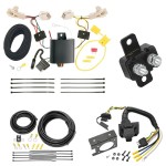 Trailer Hitch 7 Way RV Wiring Kit For 13-16 Scion FR-S 13-21 BRZ 17-24 Subaru Impreza 17-20 Toyota 86 Plug Prong Pin Brake Control Ready