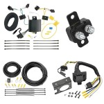 Trailer Hitch 7 Way RV Wiring Kit For 15-22 Volkswagen Golf 12-19 VW Passat Plug Prong Pin Brake Control Ready