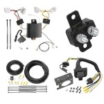 Trailer Hitch 7 Way RV Wiring Kit For 09-14 Nissan Murano Plug Prong Pin Brake Control Ready