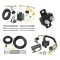 Trailer Hitch 7 Way RV Wiring Kit For 15-22 Toyota Yaris Hatchback Plug Prong Pin Brake Control Ready