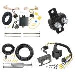 Trailer Hitch 7 Way RV Wiring Kit For 15-20 Subaru Legacy Plug Prong Pin Brake Control Ready