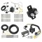 Trailer Hitch 7 Way RV Wiring Kit For 16-19 Toyota Prius Except Prime Plug Prong Pin Brake Control Ready