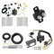 Trailer Hitch 7 Way RV Wiring Kit For 16-17 BMW X1 Plug Prong Pin Brake Control Ready