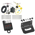 Trailer Wiring and Bracket w/ Light Tester For 19-24 Toyota Corolla Hatchback 17-18 Corolla iM 2016 Scion iM Plug & Play 4-Flat Harness