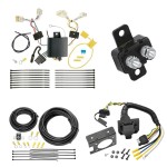 Trailer Hitch 7 Way RV Wiring Kit For 15-16 Hyundai Genesis 17-23 Genesis G80 Plug Prong Pin Brake Control Ready