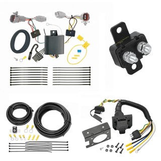 Trailer Hitch 7 Way RV Wiring Kit For 17-24 Subaru Impreza Hatchback Plug Prong Pin Brake Control Ready