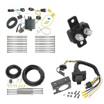 Trailer Hitch 7 Way RV Wiring Kit For 18-22 Chevy Equinox Premier Plug Prong Pin Brake Control Ready