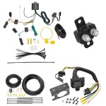 Trailer Hitch 7 Way RV Wiring Kit For 18-24 GMC Terrain Without Relay Provisions Plug Prong Pin Brake Control Ready