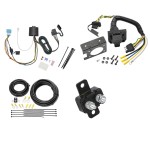 Trailer Hitch 7 Way RV Wiring Kit For 18-23 Honda Odyssey With Fuse Provisions Plug Prong Pin Brake Control Ready
