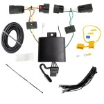 Trailer Hitch 7 Way RV Wiring Kit For 20-24 Jeep Gladiator 18-24 Wrangler JL (New Body Style) Plug Prong Pin Brake Control Ready